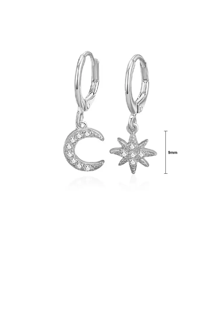 Cz star earrings new arrivals