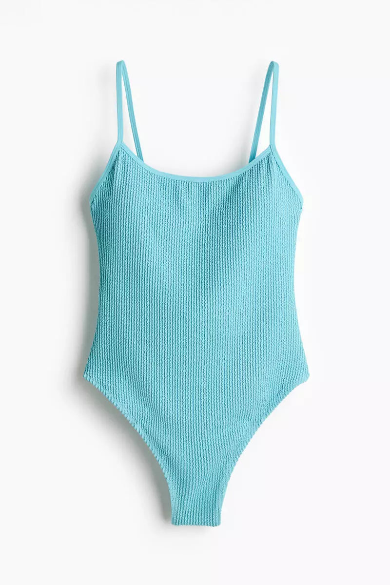 Padded-cup High Leg Swimsuit