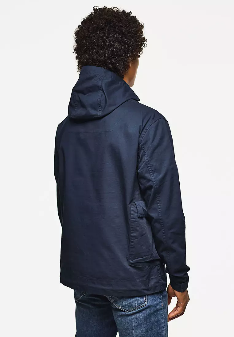 MENS NAVY RAMONE COTTON SNIPER SMOCK
