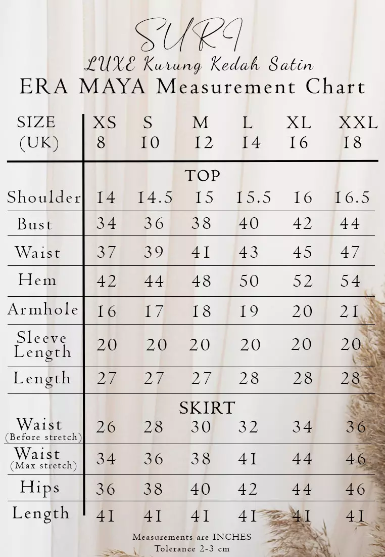 Suri Luxe Embroidery Baju Kurung Kedah Satin with Skirt Belah Selisih