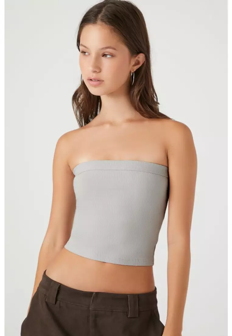 Ribbed tube top forever 21 sale