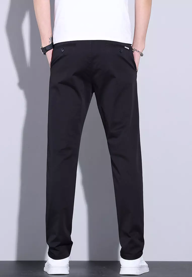 Slim Twill Trousers