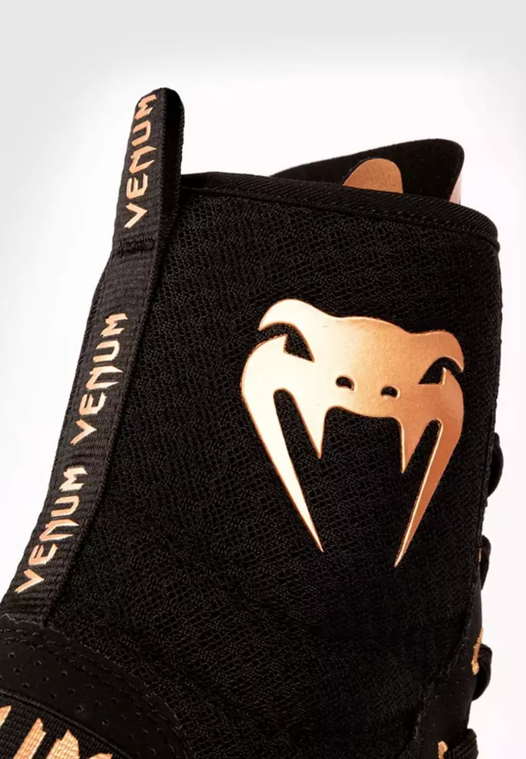 Venum Elite Boxing Shoes Black/Bronze