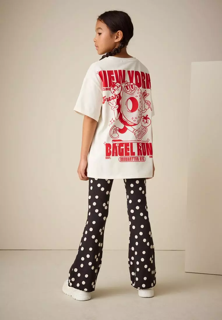 Rib Flare Leggings