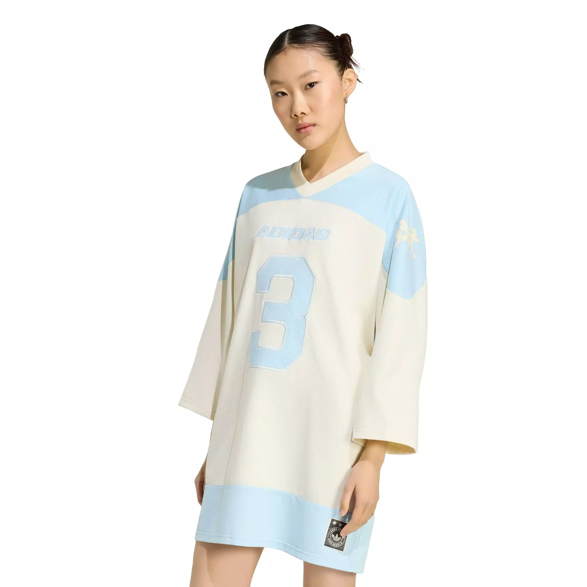 Lifestyle ORIGINALS HOCKEY JERSEY DRESS Women Blue KU9203