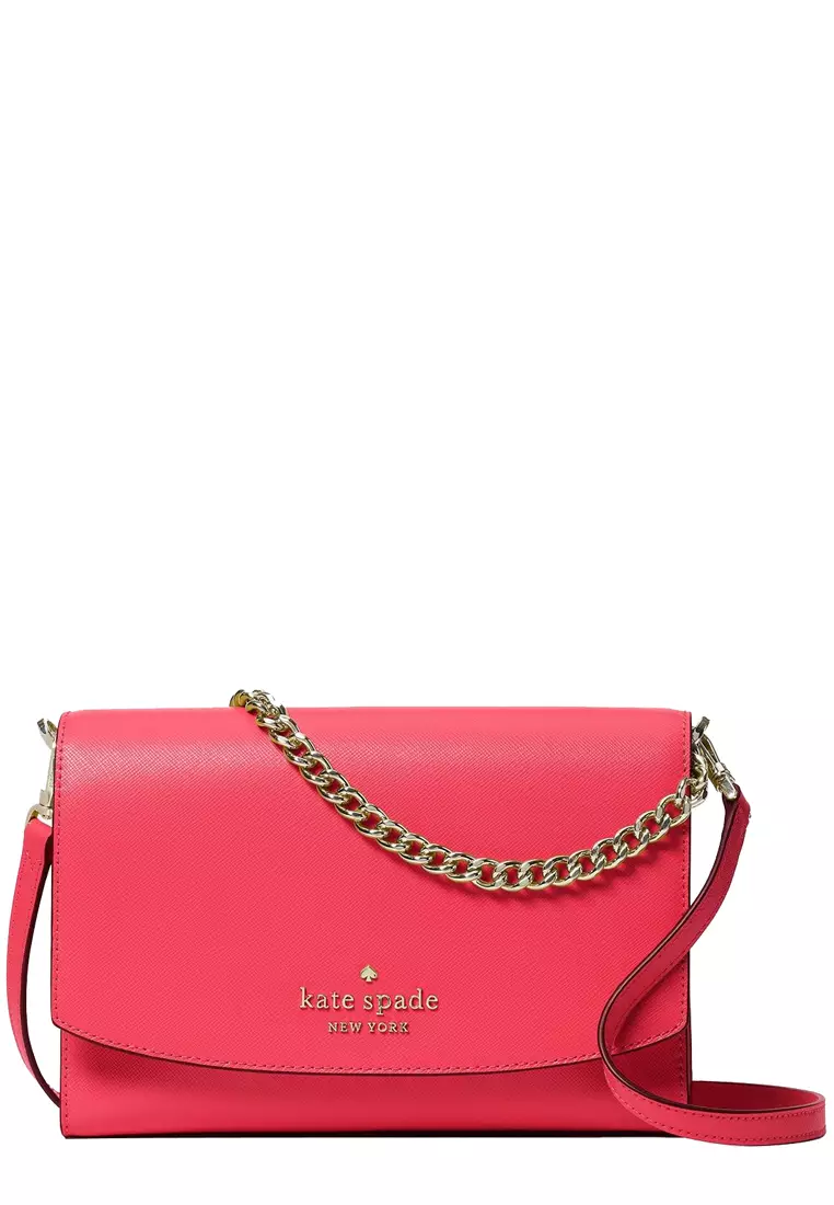 Carson Convertible Crossbody Bag in Dark Watermelon Gelato wkr00119
