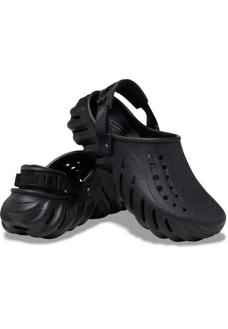 CROCS - 男女皆宜 ECHO CLOG - 黑色