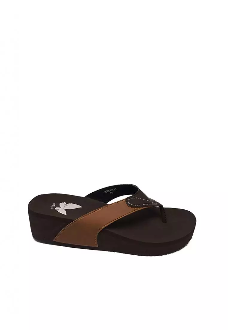 Discount on Otto  shoes - SKU: Duo Tone Wedge Sandals