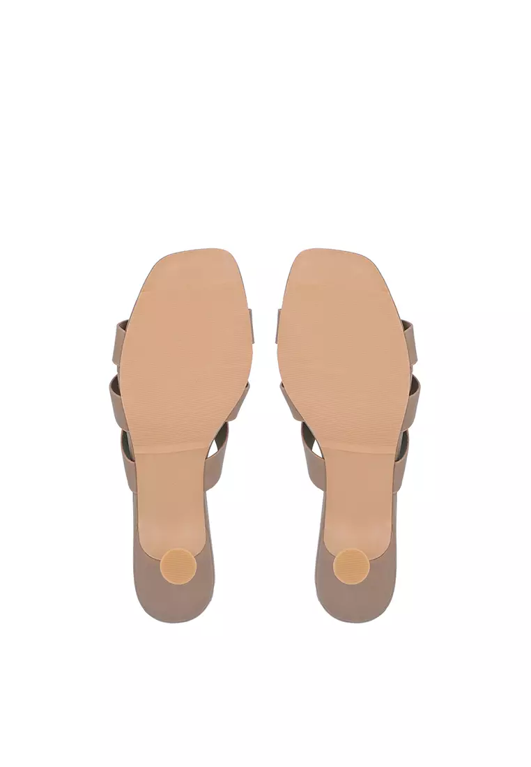 Walnut Nina Strappy Sandals