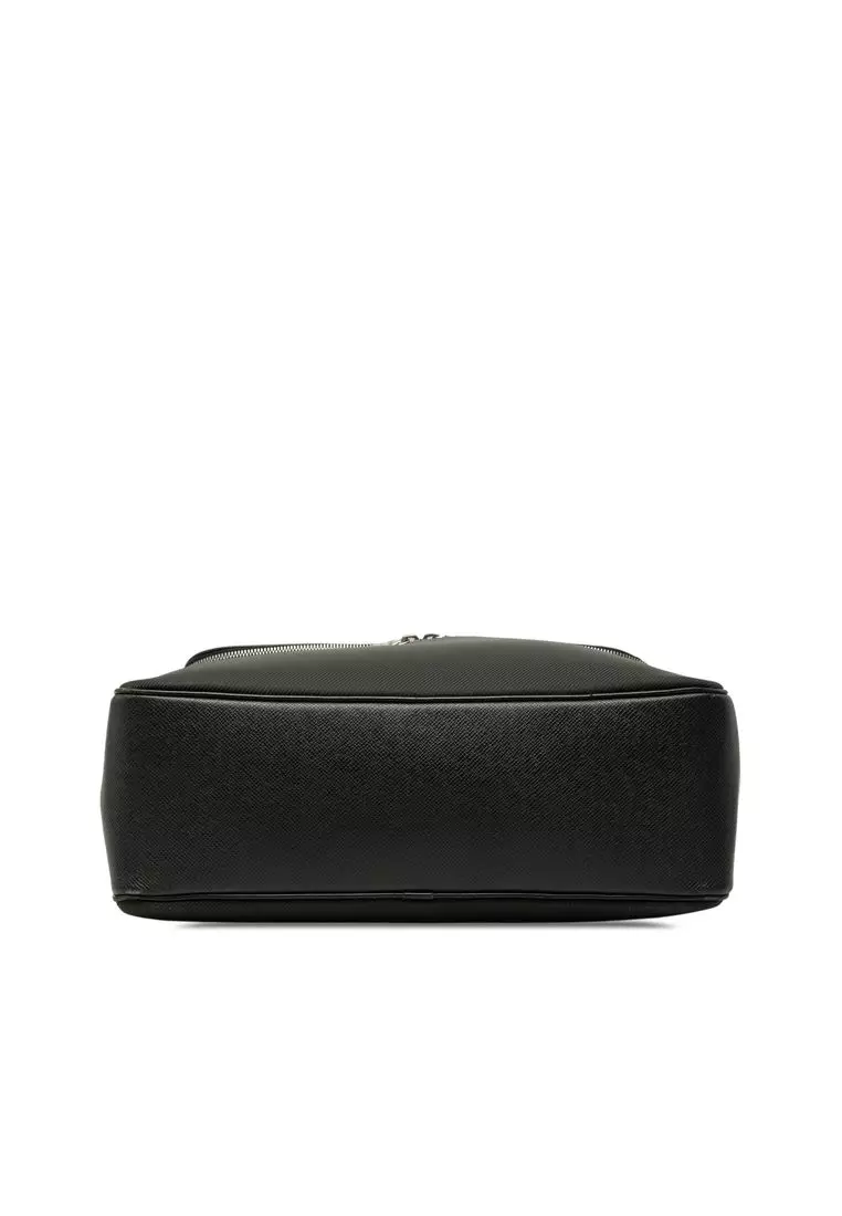 Pre-Loved Louis Vuitton Bicolor Taiga And Canvas Taimyr