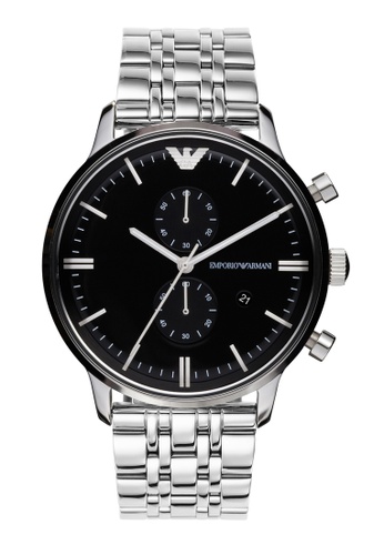 Emporio Armani silver Gianni Watch AR0389 8B7A3AC3E21884GS_1