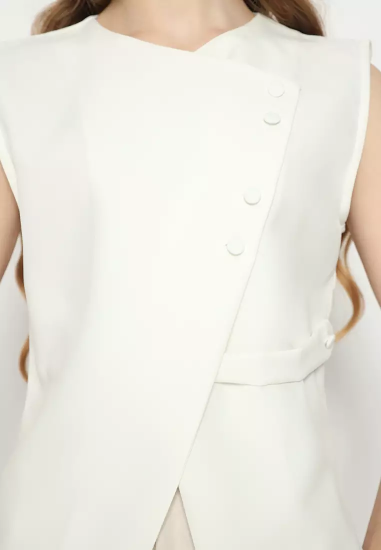 Mannequin Textured Waistcoat