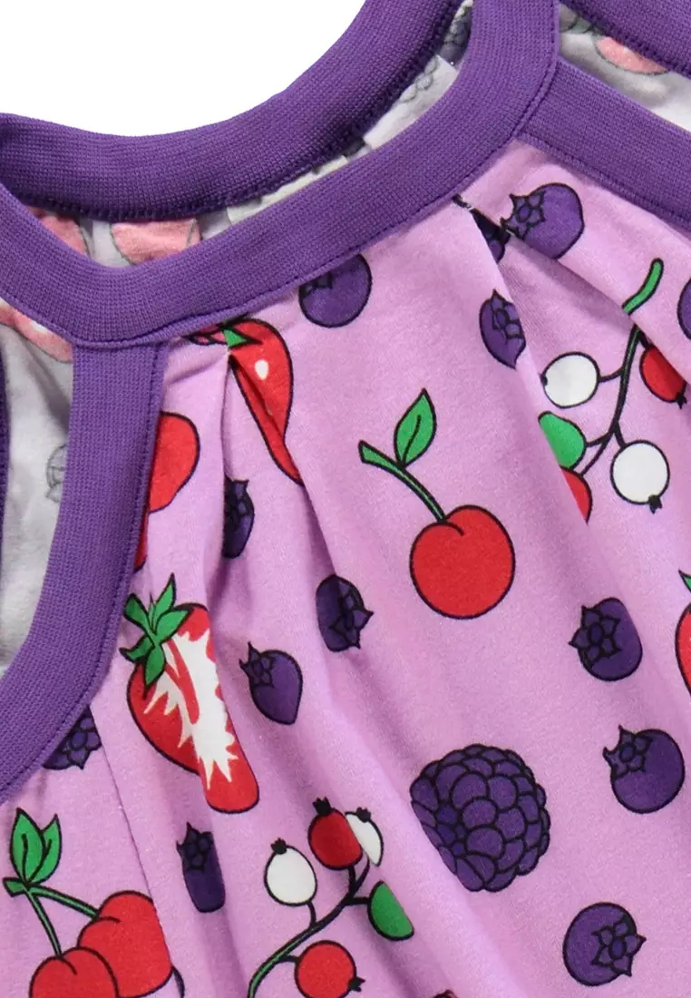 Sleeveless Dress with berries