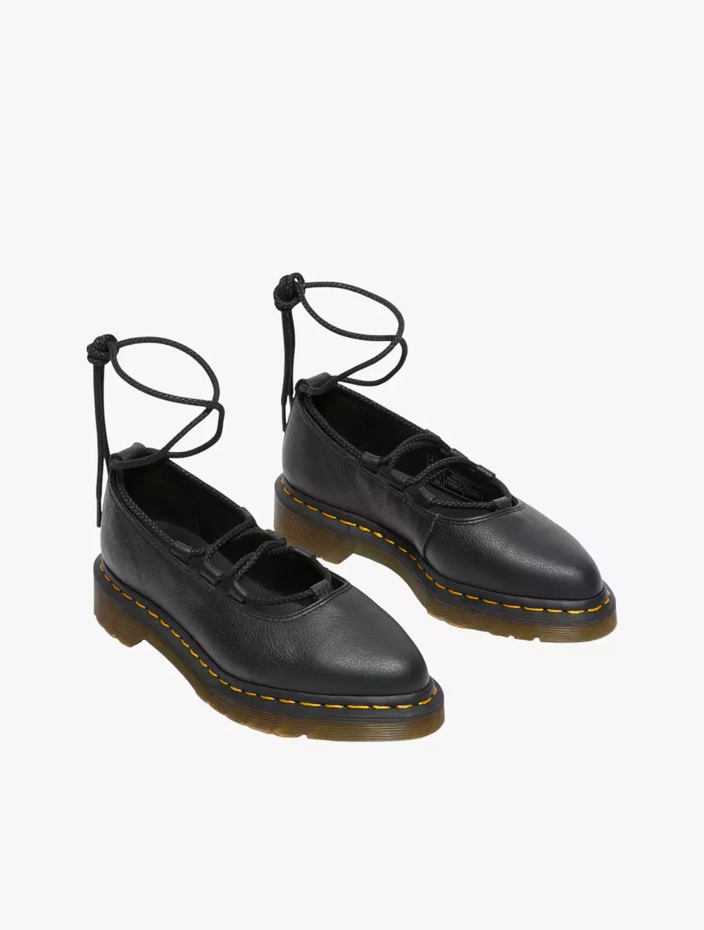 Dr. Martens Elphie Ghillie Pump Lace Black Women Shoes