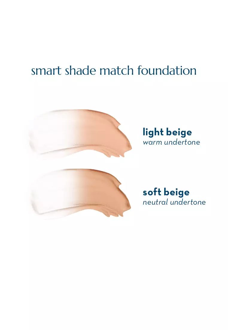 Smart Shade Match Foundation SPF 50 PA+++ in Soft Beige