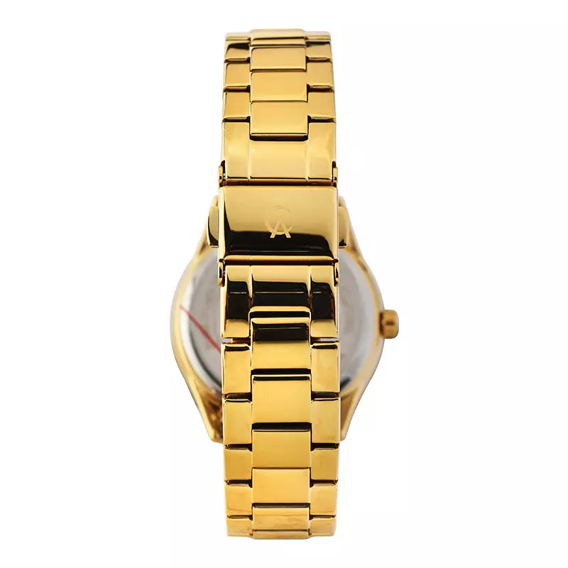 Jam Tangan Wanita Alexandre Christie Passion AC 2A86 LD BGPMI Ladies Mother Of Pearl Dial Gold Stainless Steel Strap