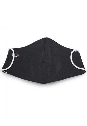 Jual Nextup Masker Wajah Earloop Scuba 2ply Nextup M001 Black White 2 Pcs Original Zalora Indonesia