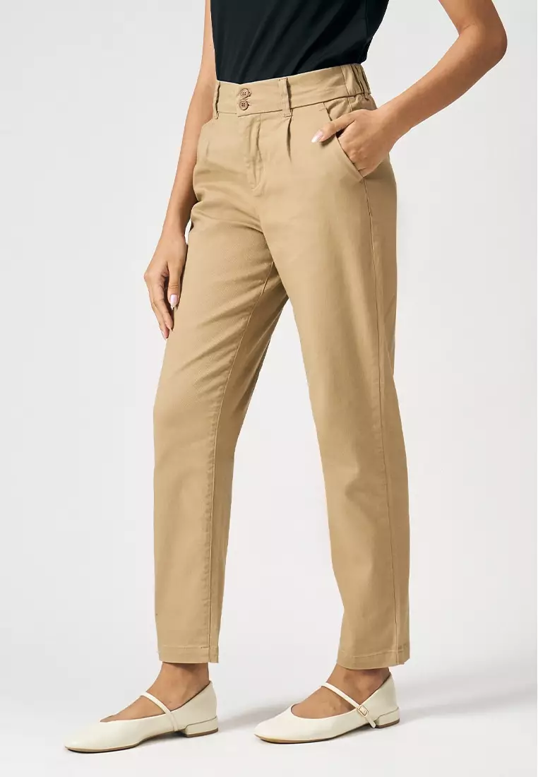O.O.O. Stretch High Waist Trousers