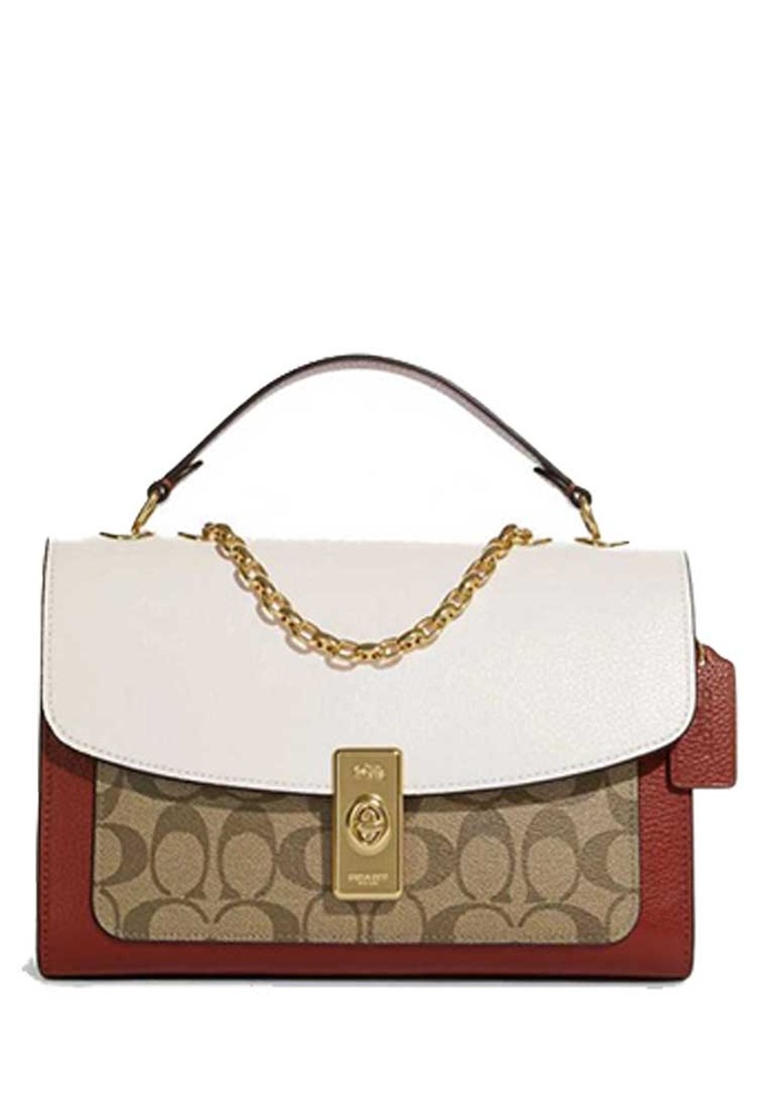Buy COACH COACH Lane Shoulder Bag In Colorblock Signature Canvas Online