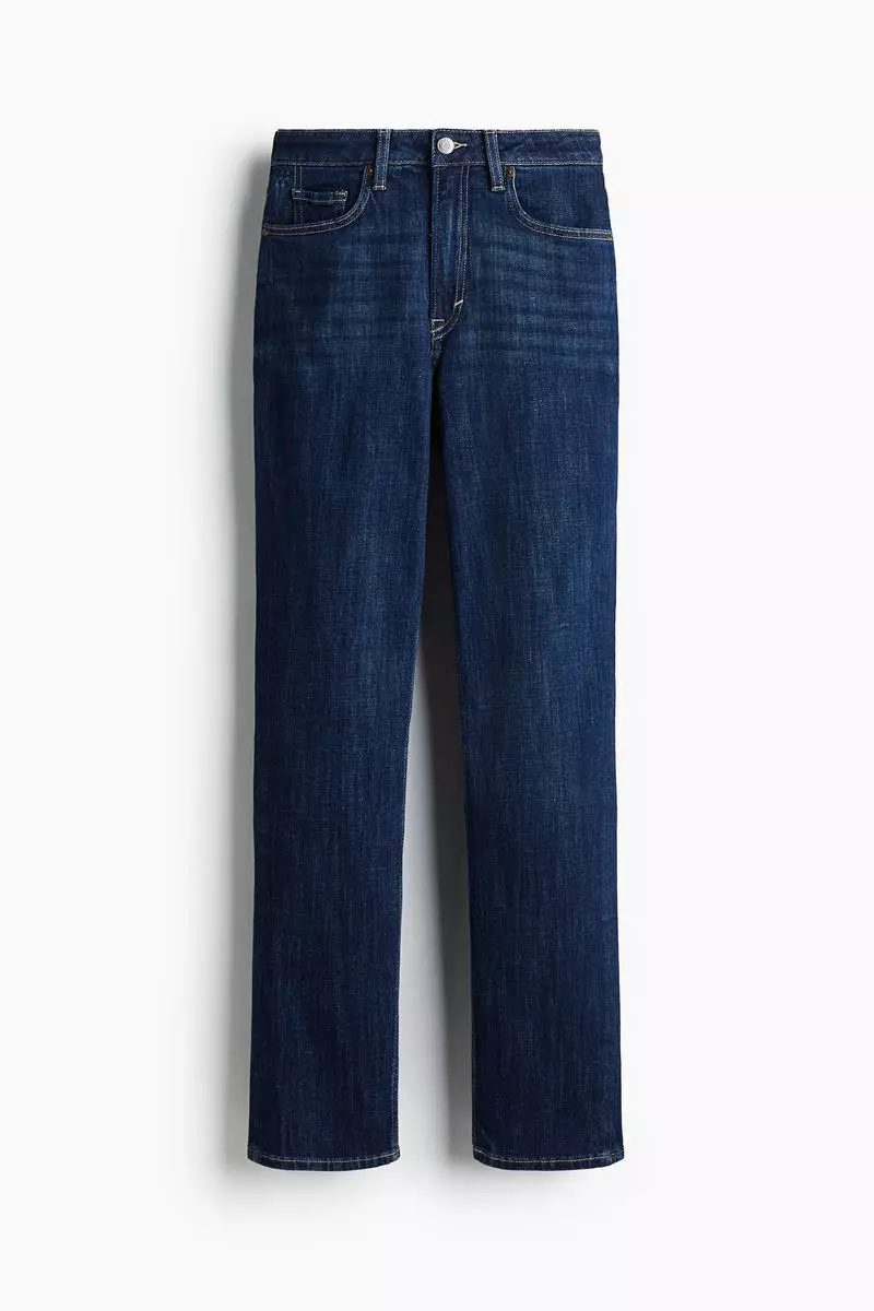 Slim Straight High Jeans